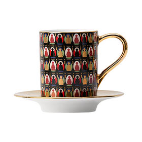 B-TXC-陶溪川30004/30003 千佛咖啡杯碟