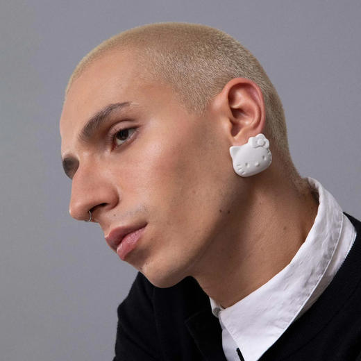 北京仓｜ANDRES GALLARDO-HELLO KITTY-50周年限量版 陶瓷 耳钉［西班牙设计师］ 商品图6