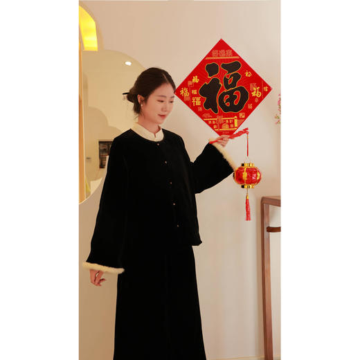 【2026东衣作】乐熹•新中式棉半裙（24806205瑾瑜） 商品图3