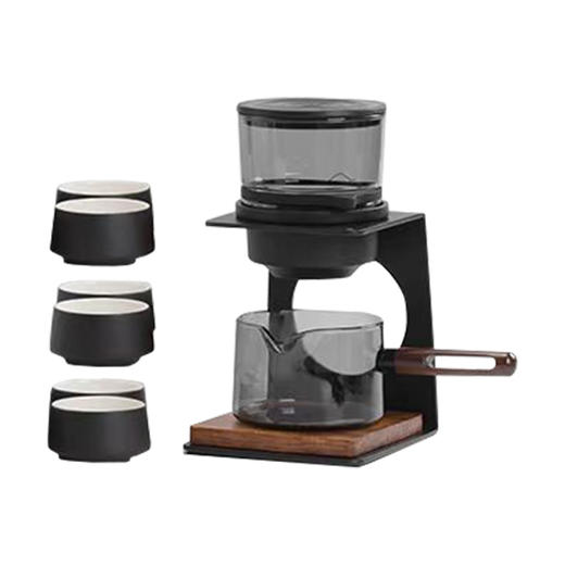 B-NS2843-S 南山先生 见半山自动茶具（鸦青）亦茶亦咖 商品图0