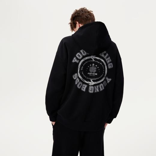 [徐艺洋同款]YKYB黄子韬华棉舒适趣味连帽蛇年限定外套卫衣套装Y51NWT043 商品图7