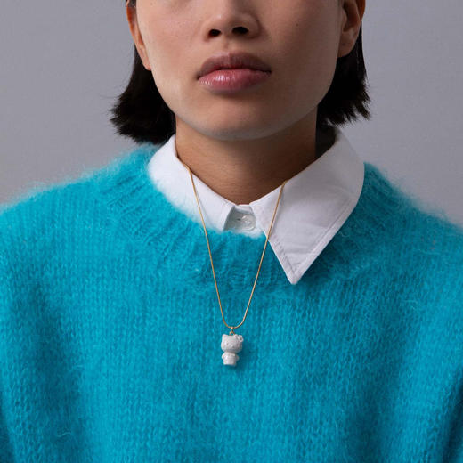 北京仓｜ANDRES GALLARDO-HELLO KITTY-50周年限量版 陶瓷 吊坠 项链 （小号）［西班牙设计师］ 商品图0