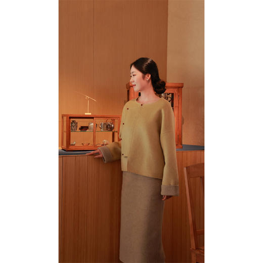 【2026东衣作】莺歌•新中式半裙（24806166-黄琮-设计师） 商品图3