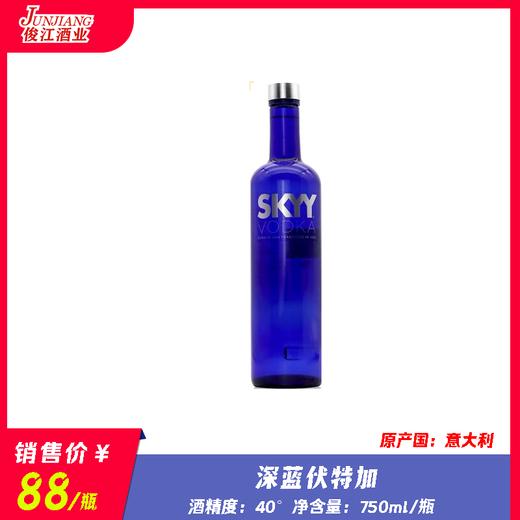 40° 深蓝伏特加 原产国：意大利 750ml/瓶 商品图0