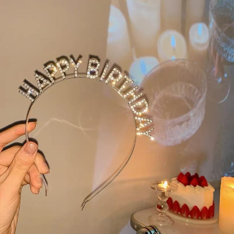 【HAPPY BIRTHDAY钻石发箍】