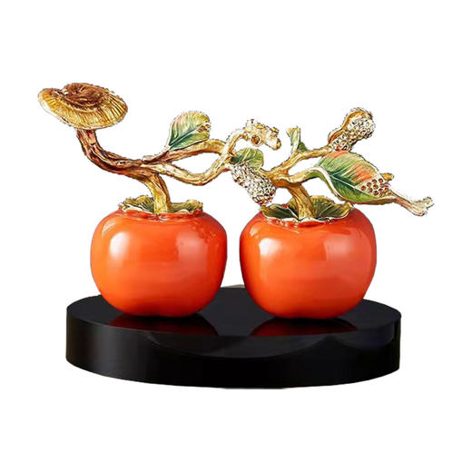 E-LB-8209J 好事成双摆件 罗比罗丹 精工珐琅 商品图0