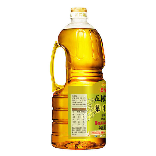 金龙鱼非转基因压榨本香菜籽油1.5l/瓶 商品图2