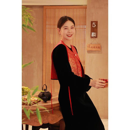 【2026东衣作】小团圆•新中式马甲（24804219洛神珠） 商品图3