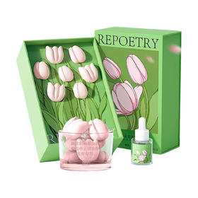 D-FK-KX03 赋刻 郁金春色 扩香石礼盒