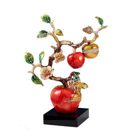 E-LB-R91510J  罗比罗丹 喜乐平安珐琅彩 摆件