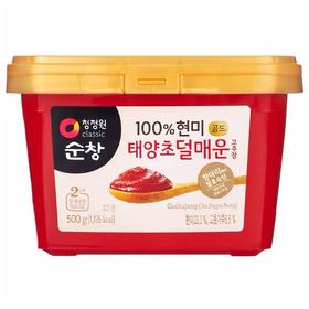 淳昌太阳椒微辣辣椒酱500g순창 태양초 덜매운 고추장