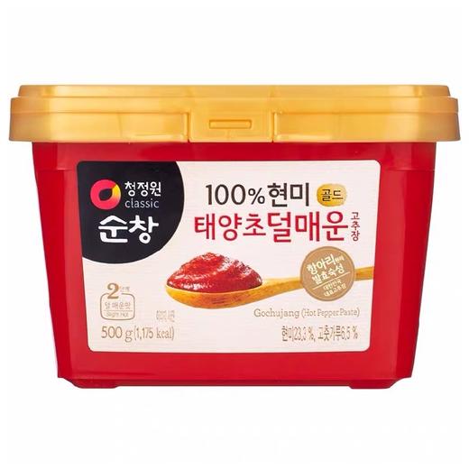 淳昌太阳椒微辣辣椒酱500g순창 태양초 덜매운 고추장 商品图0
