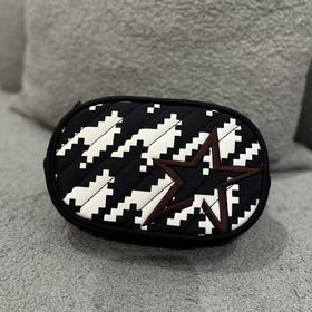 Perfect Moment - Star Bum Bag - Houndstooth-Black/White - 女装 - 包包 - 千鸟格/黑色/白色
