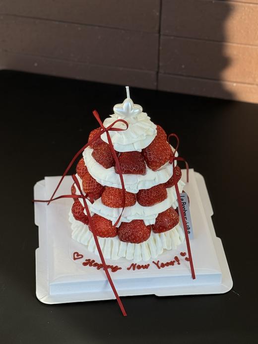 新年草莓塔·奶油蛋糕 商品图1