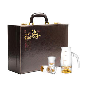 C-LBLD-R-91431J  福地流金 十杯十壶酒具 罗比罗丹 精工珐琅