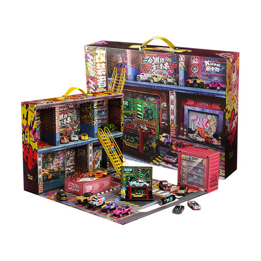 G-凯卡西改装者嘻哈版-合金车模型小汽车玩具套装停车场儿童生日礼物 商品图0