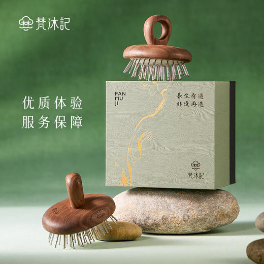 梵沐记石立指环气垫梳 商品图4