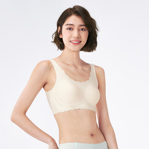 都市丽人内衣薄泳布VBRA无钢圈弹弹衣LBH6K1 商品图3