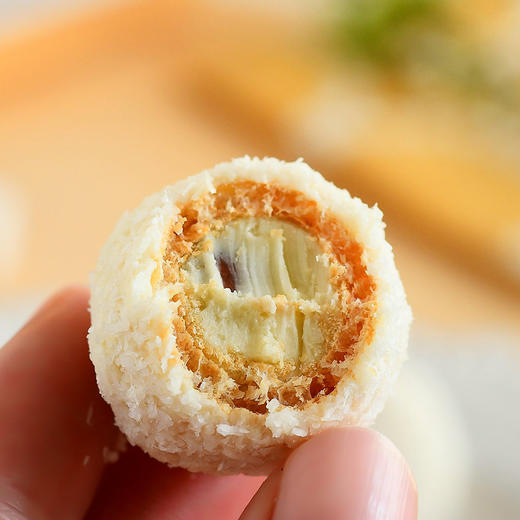 【掌柜好物】【七白杏仁爆浆丸】四层渐变口感，外酥脆里爆浆，不用煎煮不用泡水，1颗丸子＝7种白色食材，0反式脂肪酸、0添加蔗糖，休闲健康开袋即食小零食 商品图3