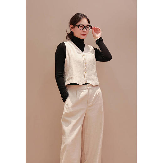 【抖音专属】念欢•马甲（23804463C玉色结缘款） 商品图1