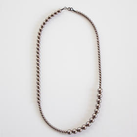 北京仓｜Naoko Ogawa-Imperfect-独家款 不间断 珍珠 项链（深灰色）［日本设计师］