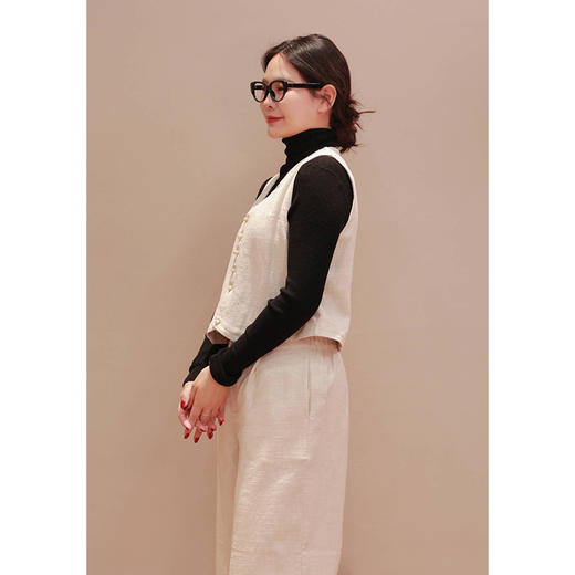 【抖音专属】念欢•马甲（23804463C玉色结缘款） 商品图3