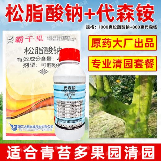 大鹏松脂酸钠升级版苍穹剑代森铵组合蚧壳虫介壳虫害虫果树清园剂 商品图1