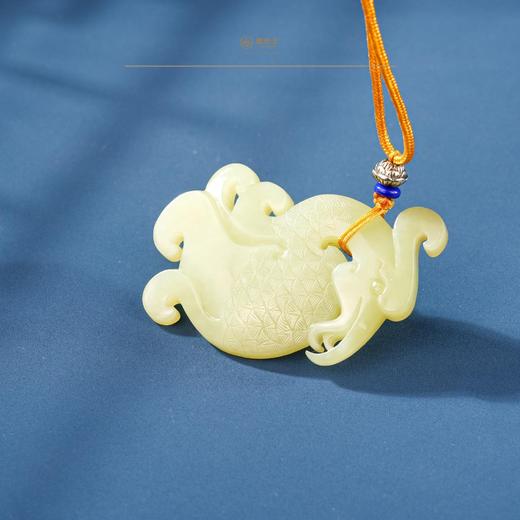 新疆国玉盟世玉【流云凤影】和田玉挂件【带证书·顺丰物流】 商品图3