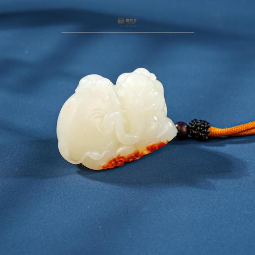 「年礼优选」【吉象如意】羊脂白玉把件（一口价特惠款）） 商品图1