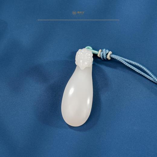 「年礼优选」【鸾凤衔仪】羊脂白玉挂件/小把（一口价特惠款） 商品图1