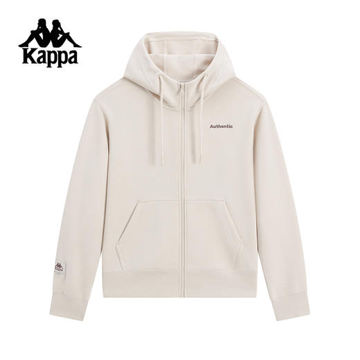 Kappa卡帕背靠背运动外套女新款春秋季休闲百搭针织连帽开衫上衣K0F22MK80 商品图1