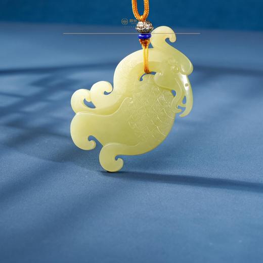 新疆国玉盟世玉【流云凤影】和田玉挂件【带证书·顺丰物流】 商品图2