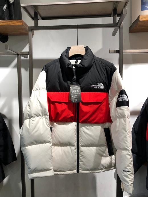 现货越南产 北面/TN Eco Utility Down Jacket 撞色口袋保暖复古立领羽绒夹克情侣款 商品图5