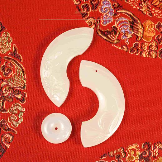 新疆国玉盟世玉 · 阖家团圆｜一合玉 
 和田玉挂件【带证书·顺丰物流】 商品图1