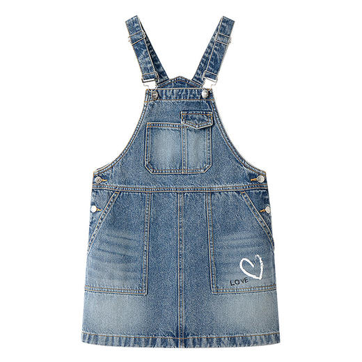 女童背带裙春季新款安奈儿童装EG513023 商品图7