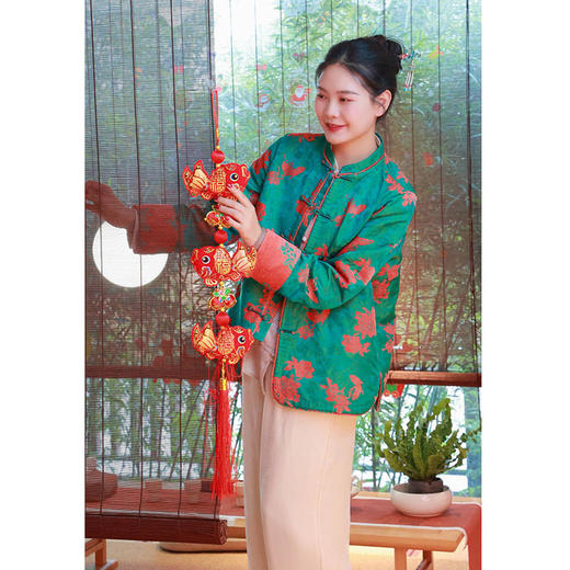 【2026东衣作】满禧•新中式外套（24805198苍穹-奢定款） 商品图2