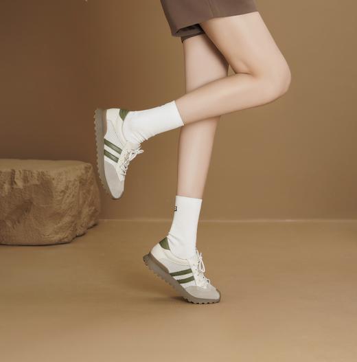 西村名物2025年春季新款超轻防滑大底舒适休闲鞋阿甘鞋X25AM14681 商品图7