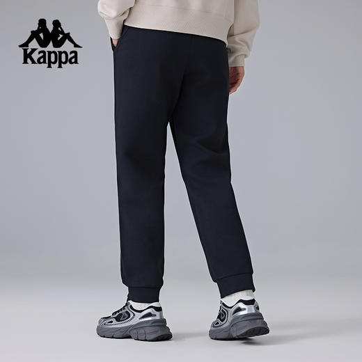 Kappa卡帕背靠背新款针织运动长裤女休闲裤修身保暖卫裤束脚裤子K0F22AK41 商品图3