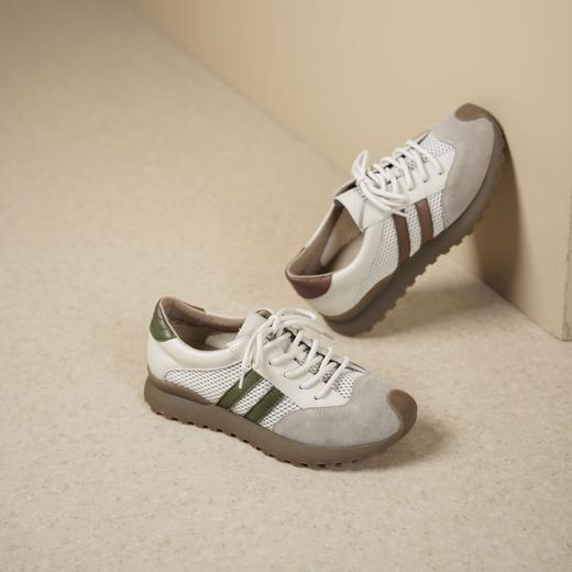 西村名物2025年春季新款超轻防滑大底舒适休闲鞋阿甘鞋X25AM14681 商品图0