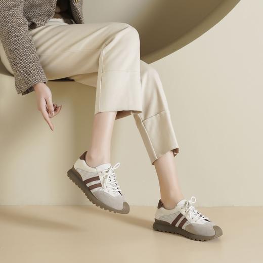 西村名物2025年春季新款超轻防滑大底舒适休闲鞋阿甘鞋X25AM14681 商品图2