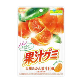 明治 橘子味果汁软糖 54g/包