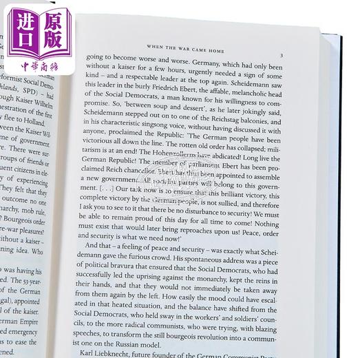 【中商原版】眩晕 魏玛德国的兴衰 英文原版 Vertigo Harald Jahner 德国历史纪实小说 商品图2