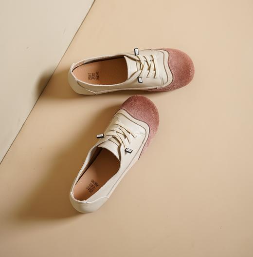 西村名物2025年春季新款小圆头低平跟舒适单鞋X25AM14311 商品图5