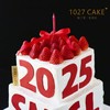 1027CAKE |  双层新年蛋糕 草莓蛋糕  方形 跨年 商品缩略图1