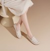 西村名物2025年春季新款小圆头低平跟舒适浅口单鞋豆豆鞋X25AM14561 商品缩略图2