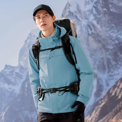 【朱雀冲锋衣】拓路者抓绒内胆三合一冲锋衣（男女款） 商品图2