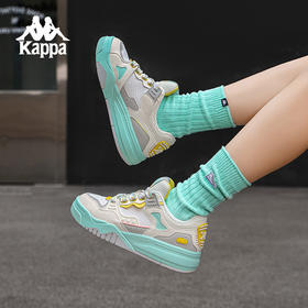 Kappa卡帕面包鞋女款2025春季新款厚底板鞋男女同款运动休闲鞋子K0F25CC16