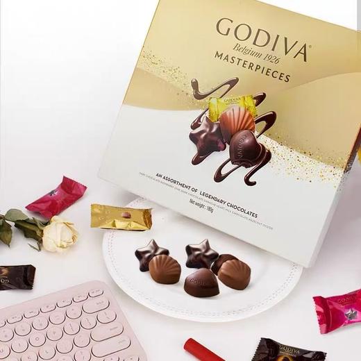 歌帝梵经典大师系列巧克力金色礼盒 24颗装180g  商品图0