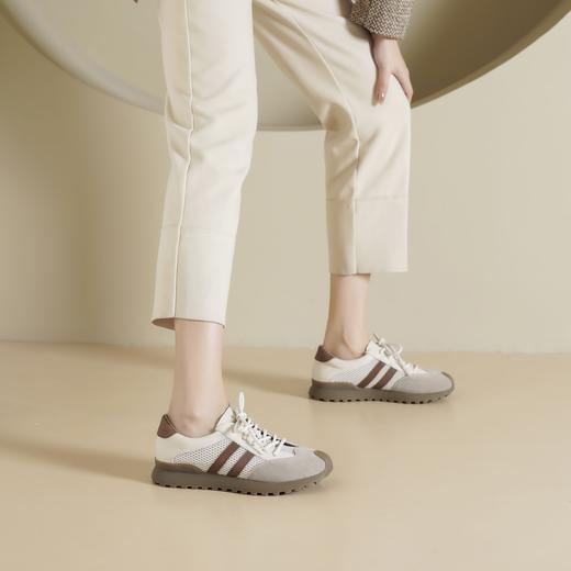 西村名物2025年春季新款超轻防滑大底舒适休闲鞋阿甘鞋X25AM14681 商品图3