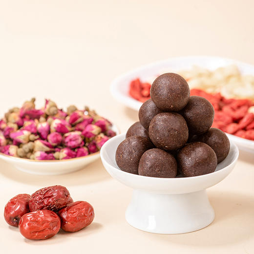 正安国货·玫瑰十物丸 "可以直接吃的玫瑰"三蒸三晒以花入丸 十物加持食养好物 商品图0